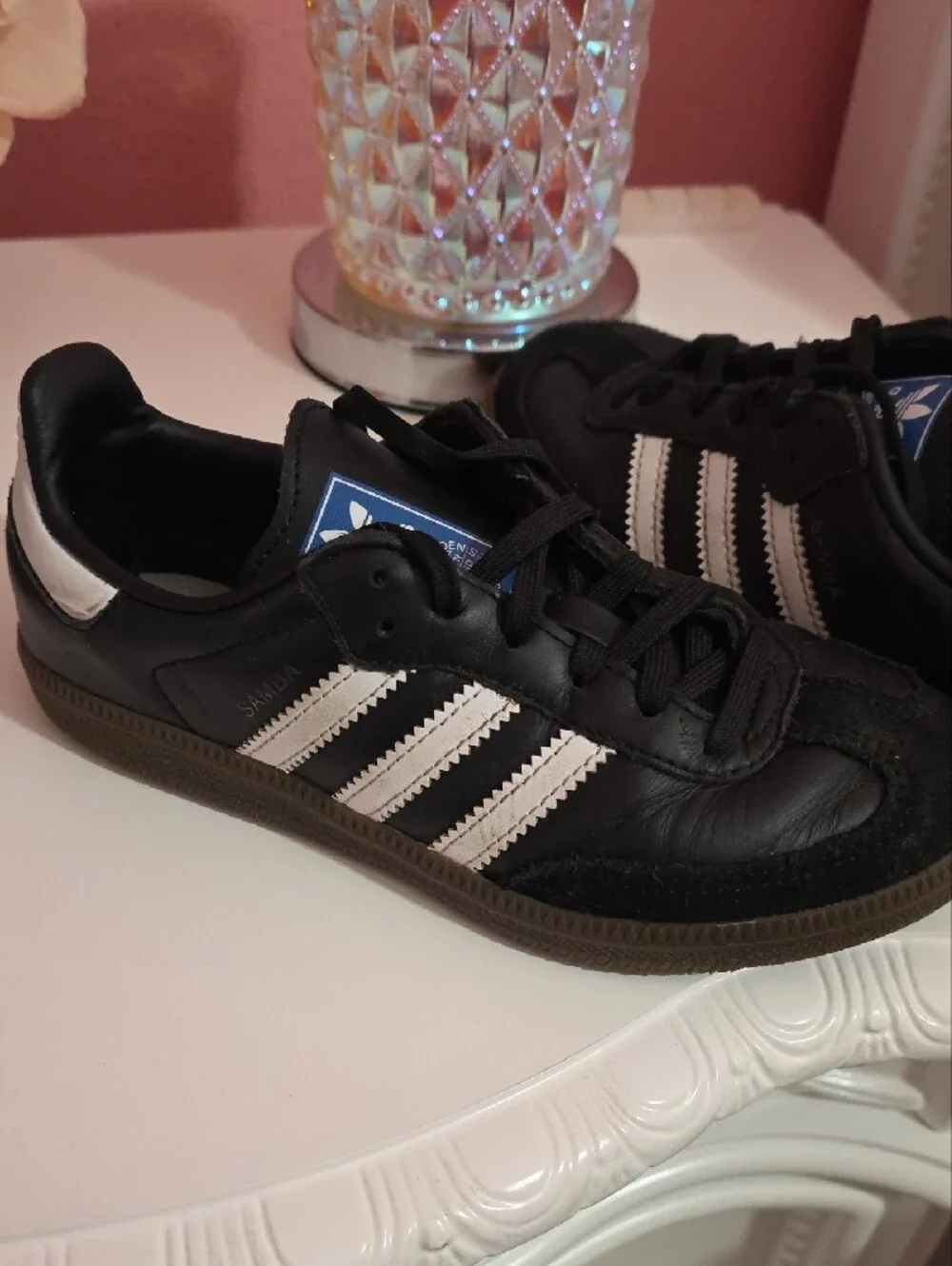 adidas Kids Black and White Classic Sneakers